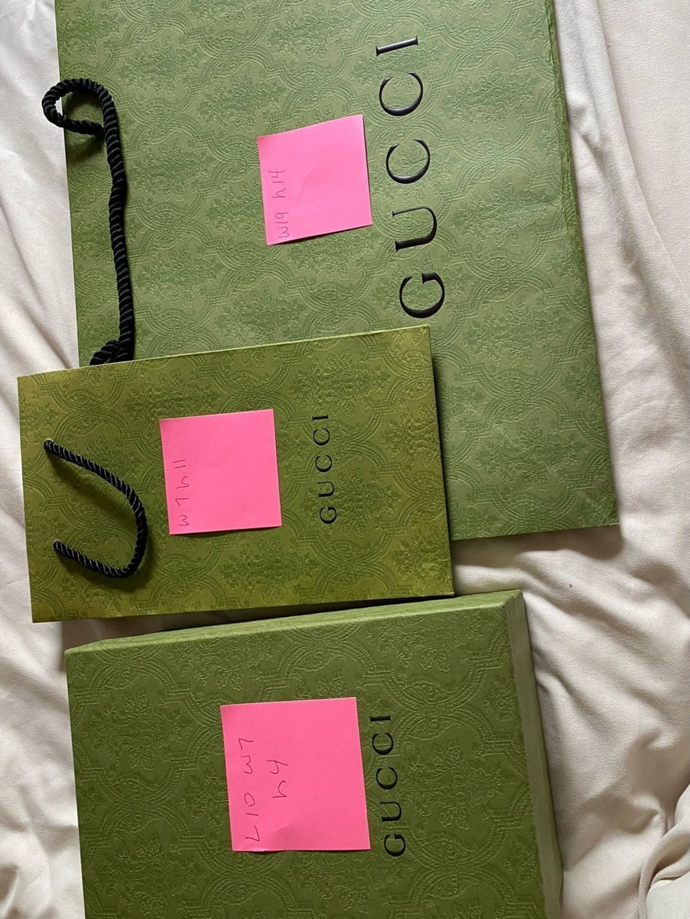 🛍️Gucci Authentic Green Gift Bag and Box Ensemble. May Sell Separate - Picture 10 of 10
